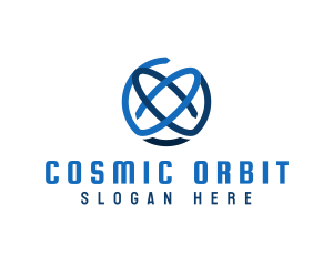 Global Cycle Orbit Business logo design