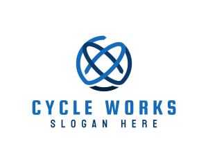 Cycle - Global Cycle Orbit Business logo design