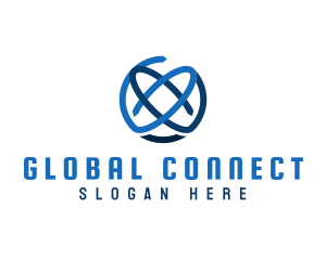 Global Cycle Orbit Business logo design