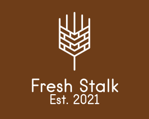 Stalk - Simple Malt Stalk logo design