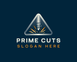 Industrial Machinist Laser logo design