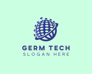 Germ - Global Pandemic Virus logo design