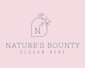 Nature Floral Beauty logo design