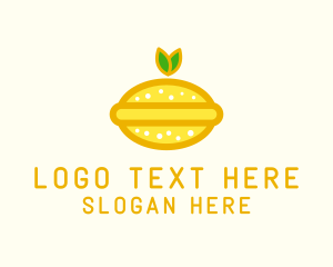 Ripe - Organic Lemon Fruit logo design