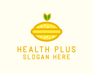 Organic Lemon Fruit  Logo