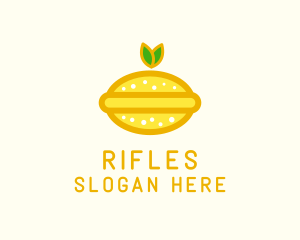 Organic Lemon Fruit  Logo