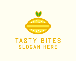 Organic Lemon Fruit  Logo