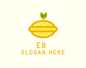 Natural - Organic Lemon Fruit logo design