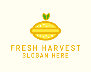 Ripe - Organic Lemon Fruit logo design