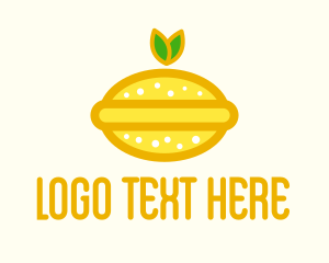 Harvest - Organic Lemon Harvest logo design