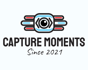 Photojournalist - Tech Camera Surveillance logo design