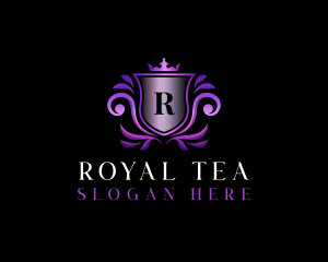 High End Shield Royal logo design