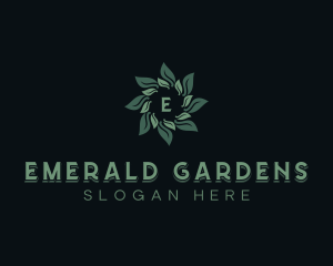 Wellness Botanical Garden logo design