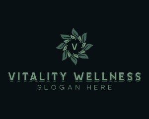 Wellness Botanical Garden logo design