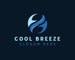 Hvac - Ventilation HVAC Cooling logo design