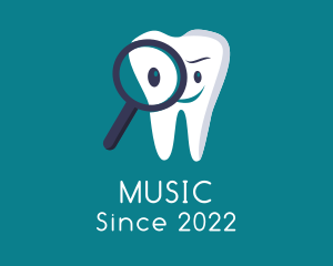 Dental - Tooth Magnifying Glass logo design