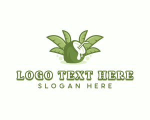 Coconut - Coconut Juice Drink logo design