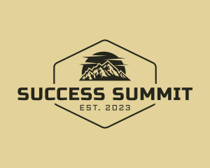 Mountain Summit Adventure logo design