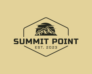 Mountain Summit Adventure logo design