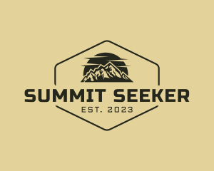 Mountain Summit Adventure logo design