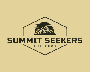 Mountain Summit Adventure logo design