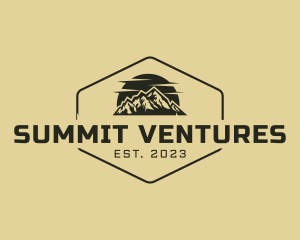 Mountain Summit Adventure logo design