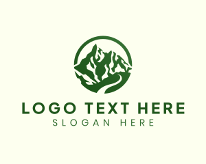 Hiking - Mountain Highlands Hiking logo design