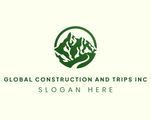 Travel - Mountain Highlands Hiking logo design