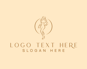Undergarments - Sexy Woman Body logo design