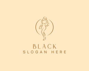 Erotic - Sexy Woman Body logo design