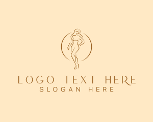 Sexy Woman Body Logo