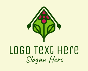 Organic - Organic Grape Vineyard logo design