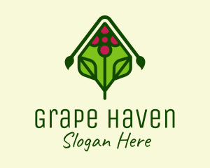 Vineyard - Organic Grape Vineyard logo design
