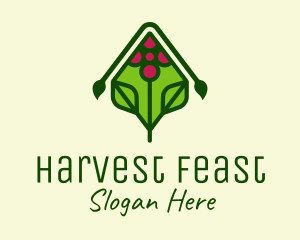 Organic Grape Vineyard logo design