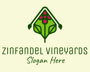 Organic Grape Vineyard logo design