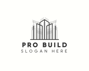 Construction Building Architecture logo design