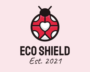 Pesticide - Ladybug Online Dating logo design