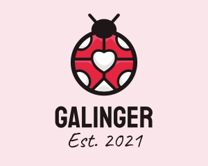 Dating App - Ladybug Online Dating logo design