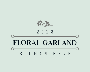 Garland - Elegant Floral Business logo design