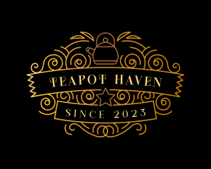 Teapot Cafe Diner logo design