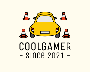 Mechanic - Car Traffic Cone logo design
