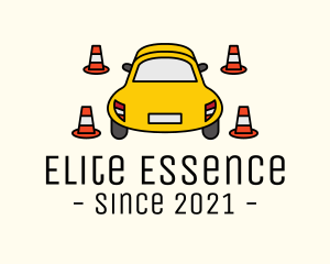 Car Service - Car Traffic Cone logo design