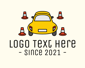 Automotive - Car Traffic Cone logo design