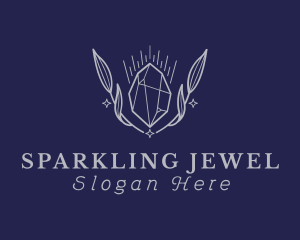 Natural Precious Gem logo design