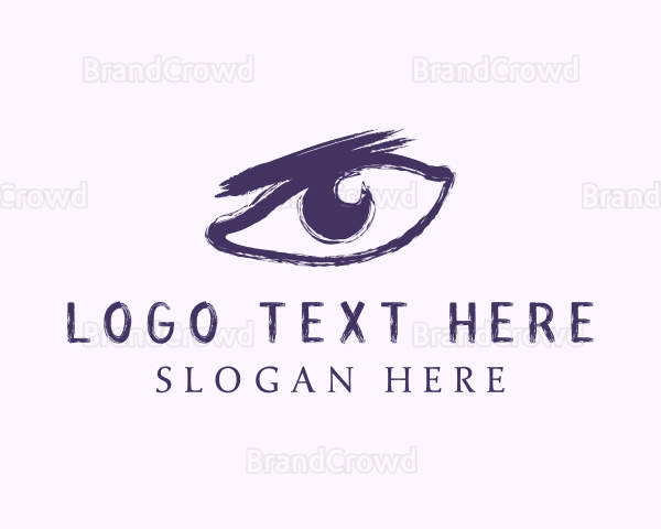 Violet Eyebrow Salon Logo