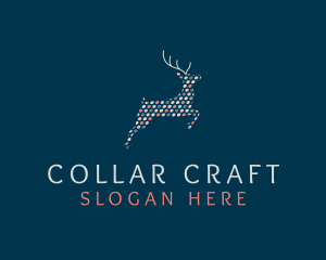 Deer Polkadots Craft logo design