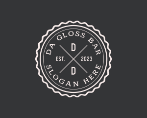 Hipster Stamp Studio logo design