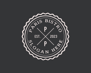 Hipster Stamp Studio logo design