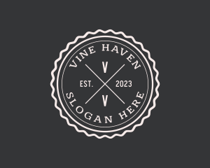 Hipster Stamp Studio logo design