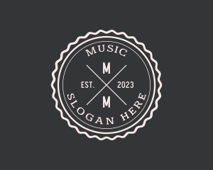 Agency - Hipster Stamp Studio logo design